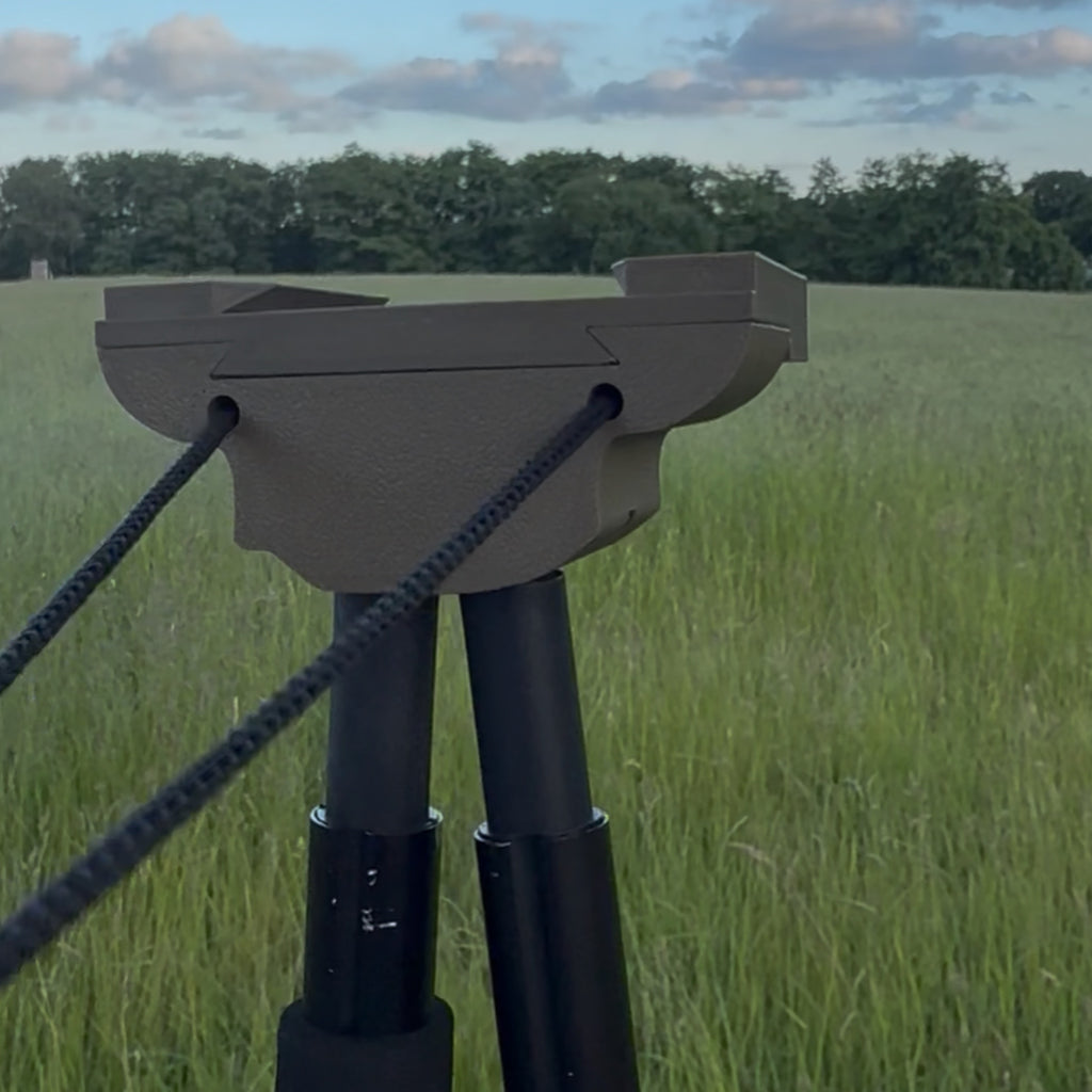 Adaptador para bastón de tiro para apoyo de rifle Päng