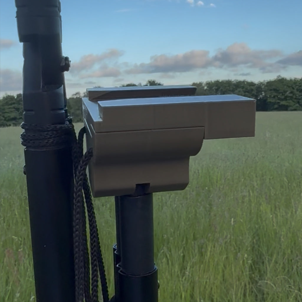 Adaptador para bastón de tiro para apoyo de rifle Päng
