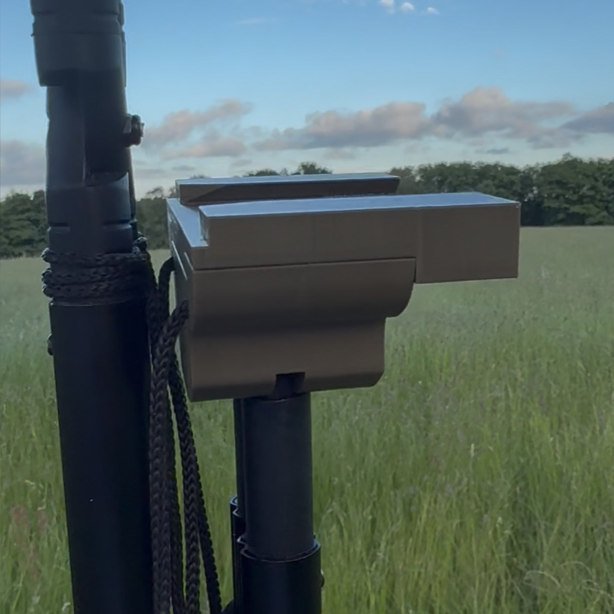 Adaptador para bastón de tiro para apoyo de rifle Päng