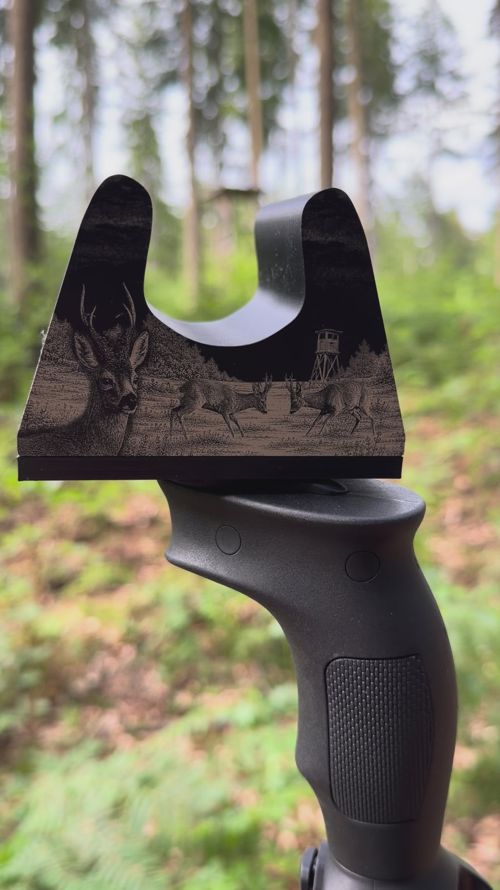 PÄNG Sonderedition mit Schießstockadapter für Blaser Stick.